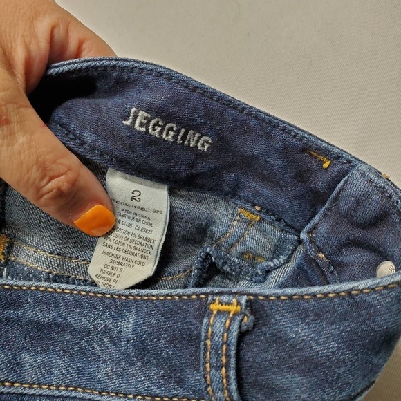 American Eagle Stretch Jegging Size 2 Excellent Condition - Picture 4 of 10